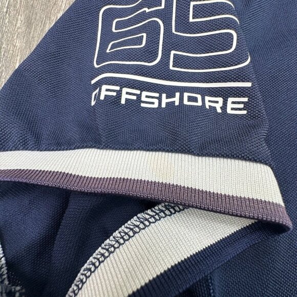 Ralph Lauren Polo Open 65 Shirt USA Offshore Sailing Team Mens Large Blue Preppy - Picture 9 of 16